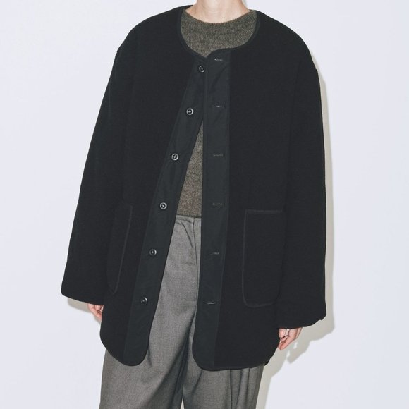 NWT Mijeong Park Reversible Padded Jacket in Black - Picture 6 of 7